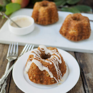 Mini Apple Spice Bundt Cakes