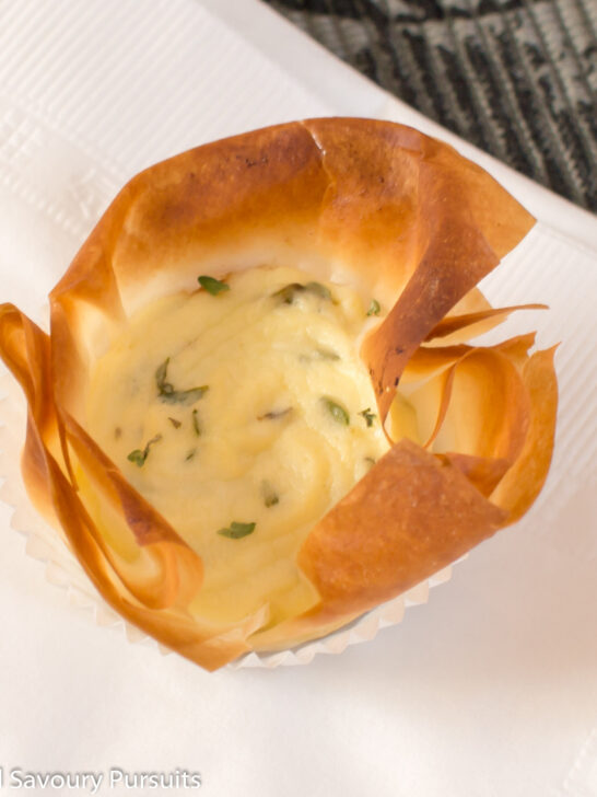 Caramelized Onion and Goat Cheese Tartelettes
