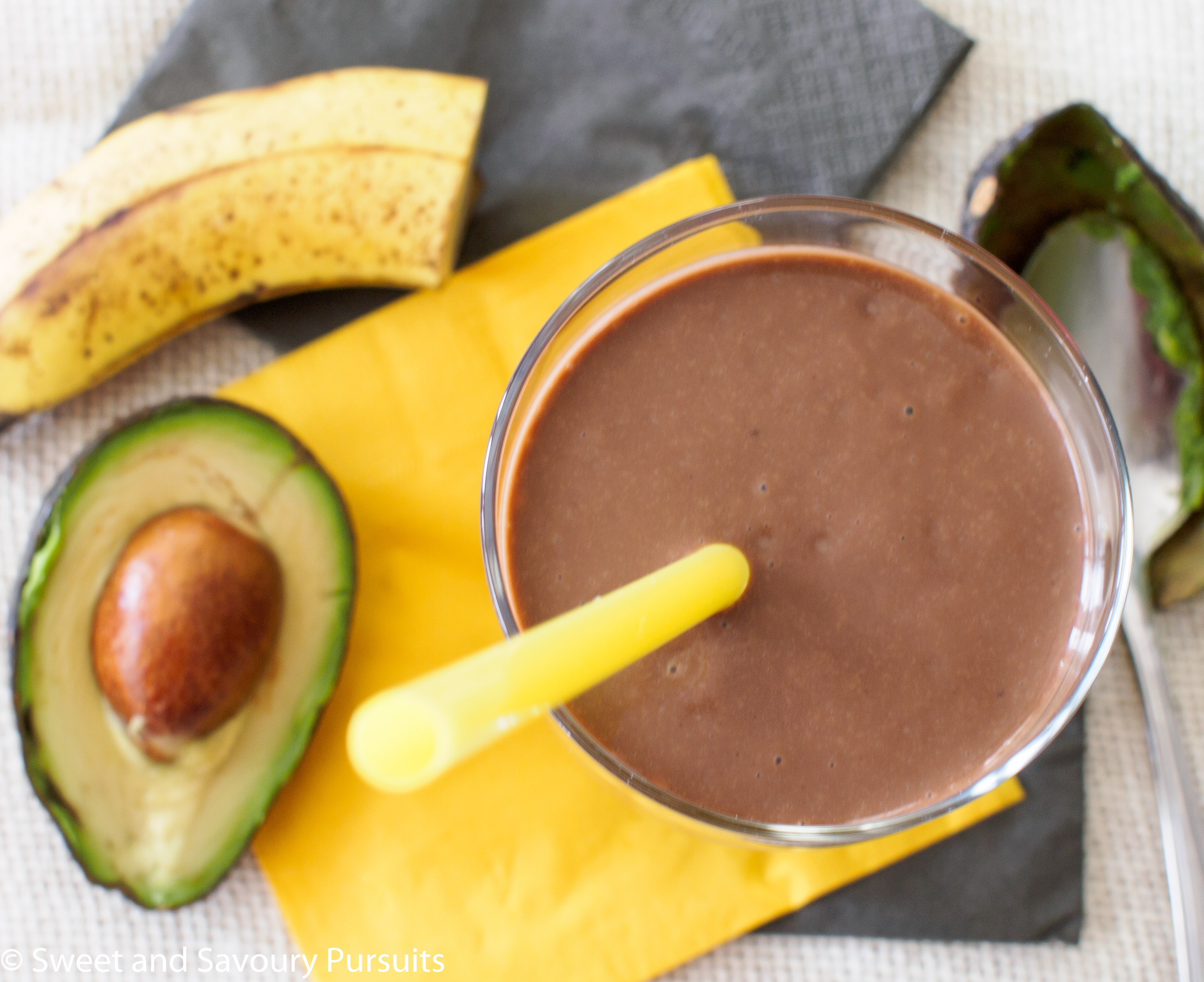 Avocado and Chocolate Smoothie