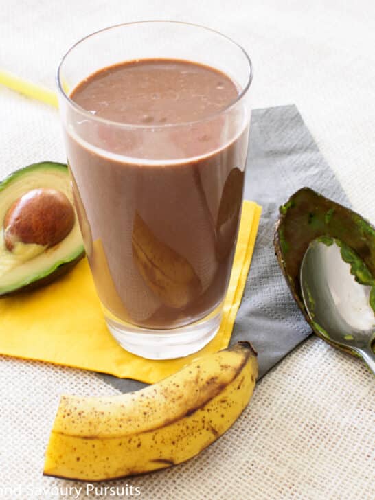 Avocado and Chocolate Smoothie