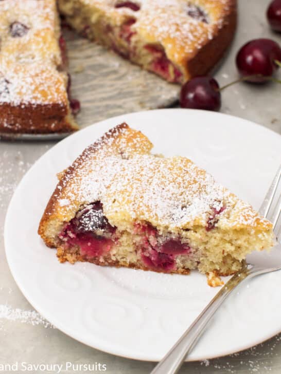 Cherry Almond Cake