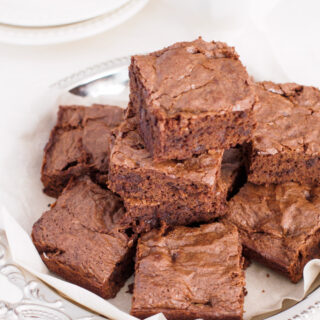 Triple Chocolate Brownies