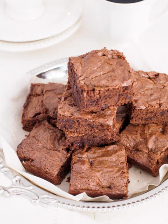 Triple Chocolate Brownies