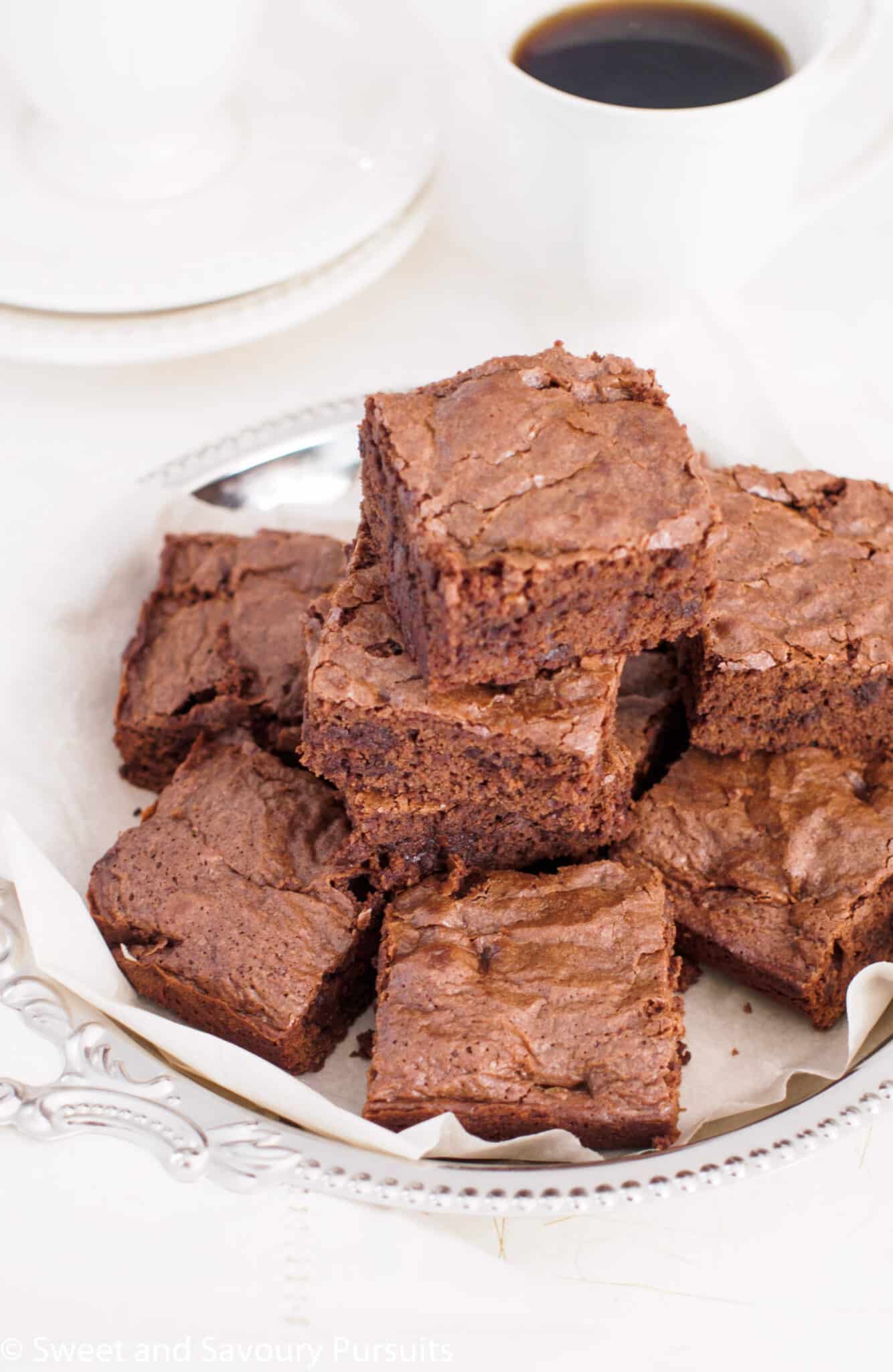 Triple Chocolate Brownies