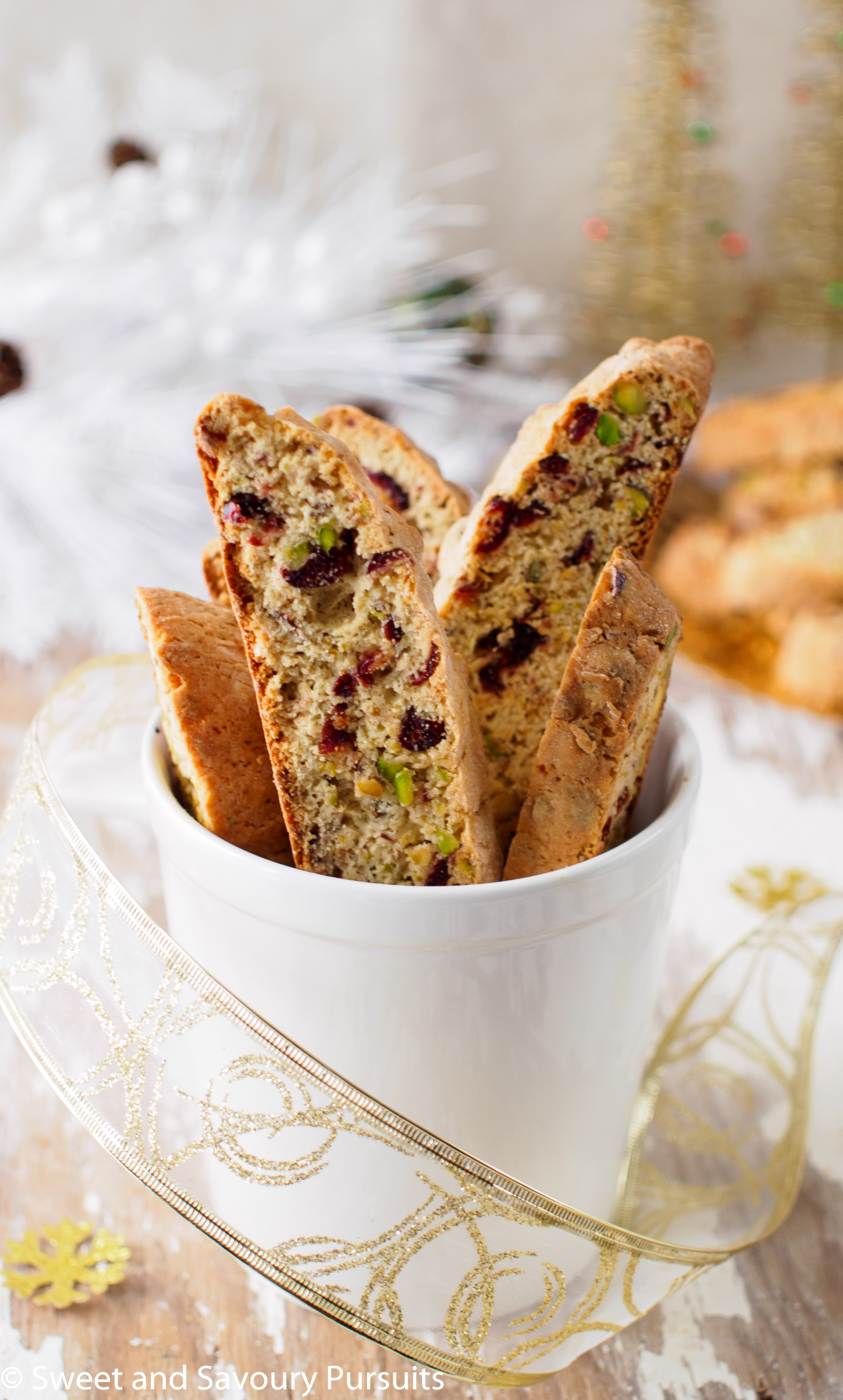 Pistachio and Cranberry Biscotti – Sweet and Savoury Pursuits
