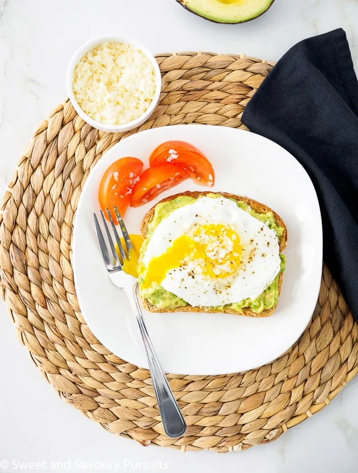 Fried Egg on Avocado Toast