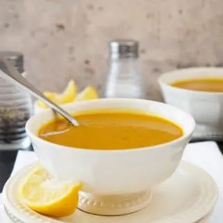 Sweet Potato and Red Lentil Soup