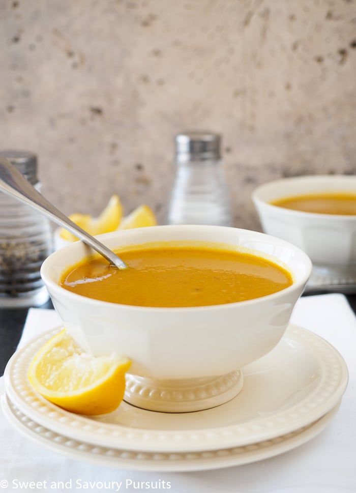 Sweet Potato Red Lentil Soup – Sweet and Savoury Pursuits