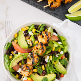 Southwestern Grilled Shrimp Salad