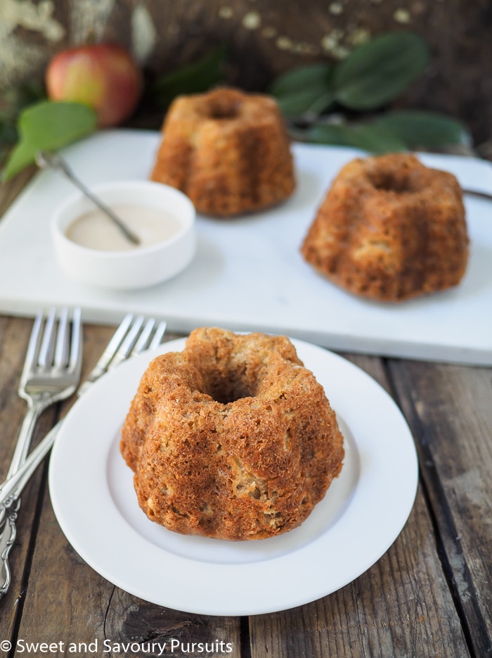 Frugal Foodie Mama: Mini Applesauce Bundt Cakes