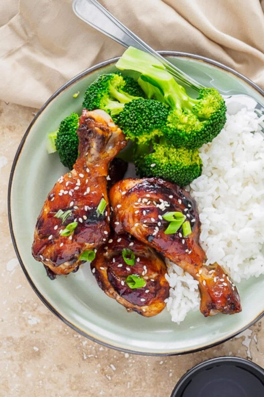 Sticky Hoisin-Soy Chicken Drumsticks - Sweet and Savoury Pursuits