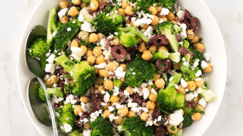 Chickpea Broccoli Salad