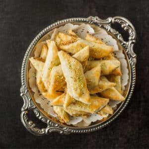 Plate of Baklava.